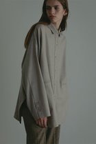 【エトレトウキョウ/ETRE TOKYO】のハイカウントフラノオーバーサイズシャツ 人気、トレンドファッション・服の通販 founy(ファニー) ファッション Fashion レディースファッション Fashion for Women トップス・カットソー Cut & Sew Tops シャツ・ブラウス・オフィスカジュアル Elegant Blouses & Button-Ups インナー Innerwear 秋 Autumn スリーブ Sleeve, Long Sleeve / Short Sleeve バランス Balance, Style Balance ロング Long, Long-Length 冬 Winter / This Winter 新作・新入荷 New Arrivals / New In thumbnail グレージュ|ID: prp329100004717756 ipo3291000000034089685