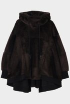 【ル フィル/LE PHIL】の《LE PHIL SPORTS》フェイクファービッグフーディー ブラック|ID: prp329100004717761 ipo3291000000035971465