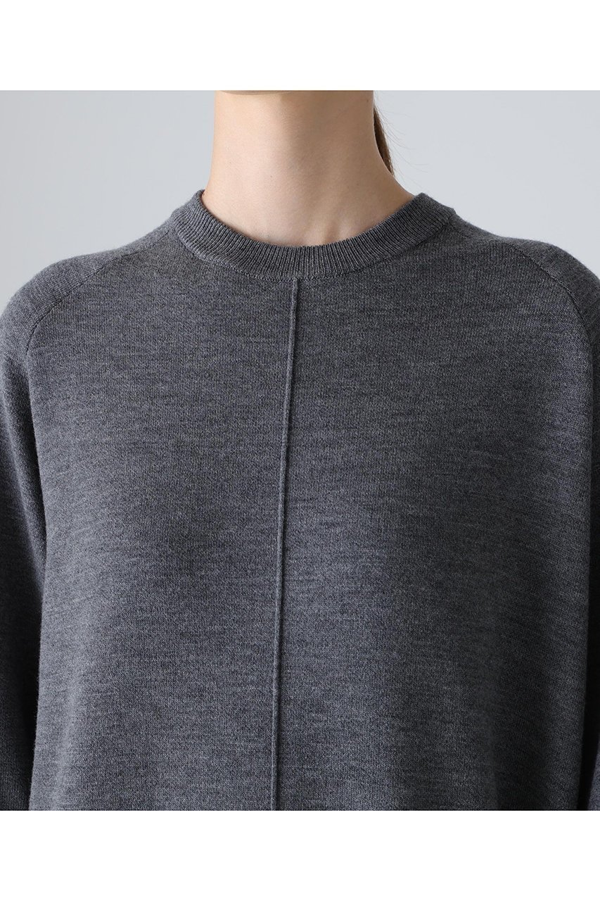 【アドーア/ADORE】のピュアウールニット 人気、トレンドファッション・服の通販 founy(ファニー) 　ファッション　Fashion　レディースファッション　Fashion for Women　トップス・カットソー　Cut & Sew Tops　ニット　Knit Tops & Sweaters　カジュアルプルオーバー・ニットトップス　Pullovers & Knit Tops / Casual Pullovers　スリーブ　Sleeve, Long Sleeve / Short Sleeve　ドレス　Dress, One-Piece　ペプラム　Peplum, Flared Hem　エレガント 上品　Elegant　other-6|ID: prp329100004717766 ipo3291000000034089777