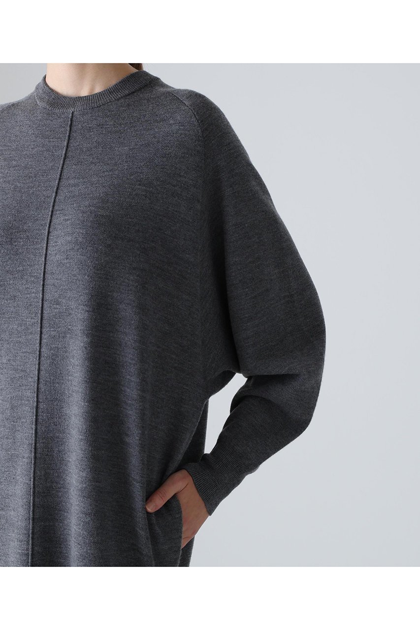 【アドーア/ADORE】のピュアウールニット 人気、トレンドファッション・服の通販 founy(ファニー) 　ファッション　Fashion　レディースファッション　Fashion for Women　トップス・カットソー　Cut & Sew Tops　ニット　Knit Tops & Sweaters　カジュアルプルオーバー・ニットトップス　Pullovers & Knit Tops / Casual Pullovers　スリーブ　Sleeve, Long Sleeve / Short Sleeve　ドレス　Dress, One-Piece　ペプラム　Peplum, Flared Hem　エレガント 上品　Elegant　other-7|ID: prp329100004717766 ipo3291000000034089778