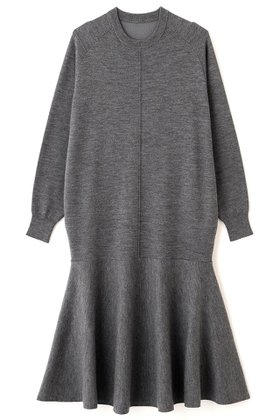 【アドーア/ADORE】 ピュアウールニット人気、トレンドファッション・服の通販 founy(ファニー) ファッション Fashion レディースファッション Fashion for Women トップス・カットソー Cut & Sew Tops ニット Knit Tops & Sweaters カジュアルプルオーバー・ニットトップス Pullovers & Knit Tops / Casual Pullovers スリーブ Sleeve, Long Sleeve / Short Sleeve ドレス Dress, One-Piece ペプラム Peplum, Flared Hem エレガント 上品 Elegant |ID:prp329100004717766