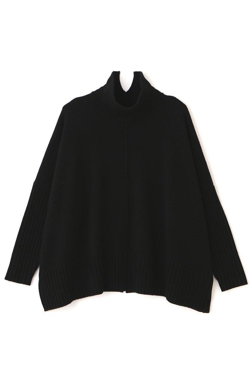 【アドーア/ADORE】のピュアカシミヤニット インテリア・キッズ・メンズ・レディースファッション・服の通販 founy(ファニー) 　ファッション　Fashion　レディースファッション　Fashion for Women　トップス・カットソー　Cut & Sew Tops　ニット　Knit Tops & Sweaters　カジュアルプルオーバー・ニットトップス　Pullovers & Knit Tops / Casual Pullovers　エレガント 上品　Elegant　スリット　Slit, Slit Detail　ボックス　Boxy, Box Shape　冬　Winter / This Winter　ブラック|ID: prp329100004717767 ipo3291000000034089781