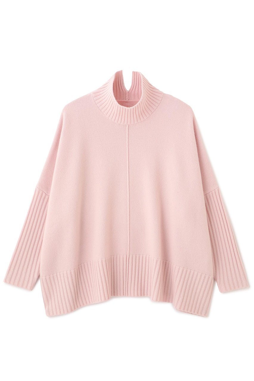 【アドーア/ADORE】のピュアカシミヤニット インテリア・キッズ・メンズ・レディースファッション・服の通販 founy(ファニー) 　ファッション　Fashion　レディースファッション　Fashion for Women　トップス・カットソー　Cut & Sew Tops　ニット　Knit Tops & Sweaters　カジュアルプルオーバー・ニットトップス　Pullovers & Knit Tops / Casual Pullovers　エレガント 上品　Elegant　スリット　Slit, Slit Detail　ボックス　Boxy, Box Shape　冬　Winter / This Winter　ピンク|ID: prp329100004717767 ipo3291000000034089784