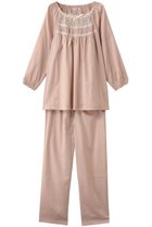 【イクコ/IKUKO / GOODS】のビンテージサテンレースパジャマ 人気、トレンドファッション・服の通販 founy(ファニー) ギャザー Gathered, Ruffled クラシカル Classical, Vintage-Inspired サテン Satin, Glossy Fabric スリーブ Sleeve, Long Sleeve / Short Sleeve パジャマ Pajamas, Sleepwear フェミニン Feminine, Girly リボン Ribbon, Bow レース Lace, Lace Fabric ロング Long, Long-Length 新作・新入荷 New Arrivals / New In thumbnail コーラルピンク|ID: prp329100004717773 ipo3291000000034089822