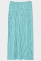 【ル フィル/LE PHIL】のワイドリブニットスカート ライトグリーン|ID:prp329100004717781