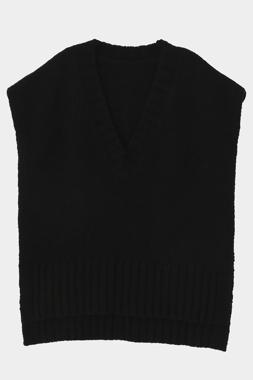 【ル フィル/LE PHIL】のVネックニットジレ 人気、トレンドファッション・服の通販 founy(ファニー) 　ファッション　Fashion　レディースファッション　Fashion for Women　トップス・カットソー　Cut & Sew Tops　ニット　Knit Tops & Sweaters　ベスト&ジレ / 重ね着スタイル　Vests & Gilets　カジュアルプルオーバー・ニットトップス　Pullovers & Knit Tops / Casual Pullovers　Vネックトップス　V-Neck Tops / V-Cut Neckline Shirts　スタンダード　Standard, Basic　スリット　Slit, Slit Detail　タートル　Turtleneck, Turtle Collar　新作・新入荷　New Arrivals / New In　 other-1|ID: prp329100004717783 ipo3291000000034089890