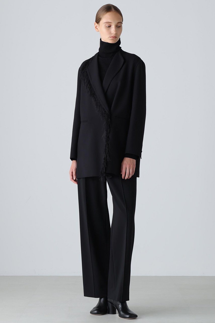 【アドーア/ADORE】のウールリバージャケット 人気、トレンドファッション・服の通販 founy(ファニー) 　ファッション　Fashion　レディースファッション　Fashion for Women　アウター　Coat / Outerwear Collection　レディースジャケット・軽アウター　Jackets　ジャケット　Jacket, Outerwear　ダブル　Double, Double-Breasted　フェイス　Face, Facial Design　フリンジ　Fringe, Tassel　エレガント 上品　Elegant　other-3|ID: prp329100004717784 ipo3291000000035971501