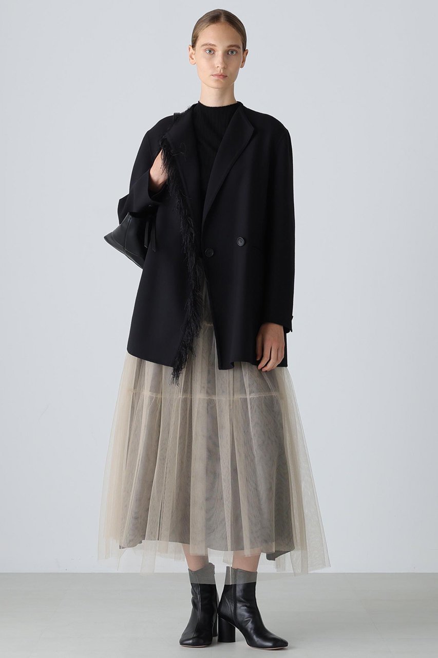 【アドーア/ADORE】のウールリバージャケット 人気、トレンドファッション・服の通販 founy(ファニー) 　ファッション　Fashion　レディースファッション　Fashion for Women　アウター　Coat / Outerwear Collection　レディースジャケット・軽アウター　Jackets　ジャケット　Jacket, Outerwear　ダブル　Double, Double-Breasted　フェイス　Face, Facial Design　フリンジ　Fringe, Tassel　エレガント 上品　Elegant　other-5|ID: prp329100004717784 ipo3291000000035971503