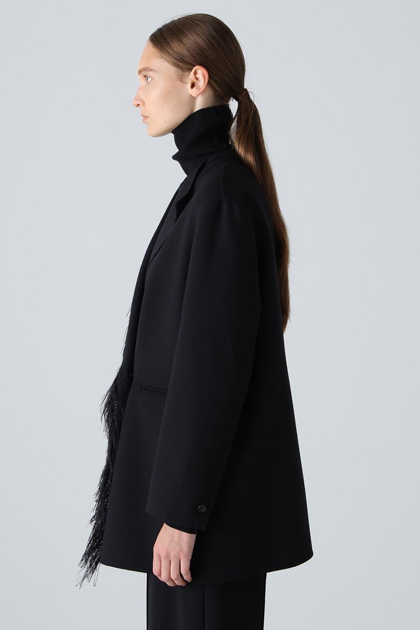 【アドーア/ADORE】のウールリバージャケット 人気、トレンドファッション・服の通販 founy(ファニー) 　ファッション　Fashion　レディースファッション　Fashion for Women　アウター　Coat / Outerwear Collection　レディースジャケット・軽アウター　Jackets　ジャケット　Jacket, Outerwear　ダブル　Double, Double-Breasted　フェイス　Face, Facial Design　フリンジ　Fringe, Tassel　エレガント 上品　Elegant　other-6|ID: prp329100004717784 ipo3291000000035971504