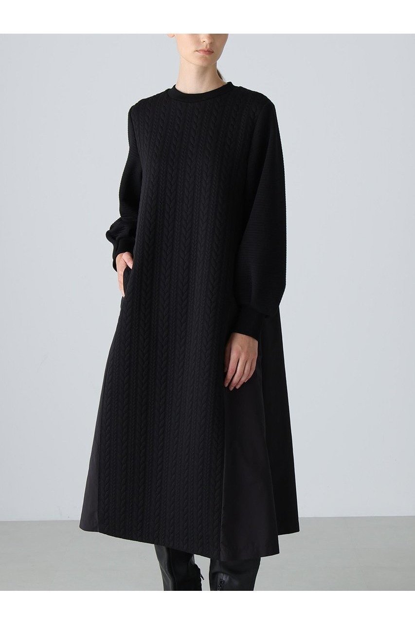 【アドーア/ADORE】のジャガードジャージーワンピース 人気、トレンドファッション・服の通販 founy(ファニー) 　ファッション　Fashion　レディースファッション　Fashion for Women　ワンピース　Dresses　チュニック　Tunic Tops & Dresses　シンプル　Simple, Minimal　ジャカード／ジャガード　Jacquard, Woven Pattern　タフタ　Taffeta, Structured Fabric　チュニック　Tunic, Long Top　ロング　Long, Long-Length　新作・新入荷　New Arrivals / New In　other-3|ID: prp329100004717786 ipo3291000000034089915