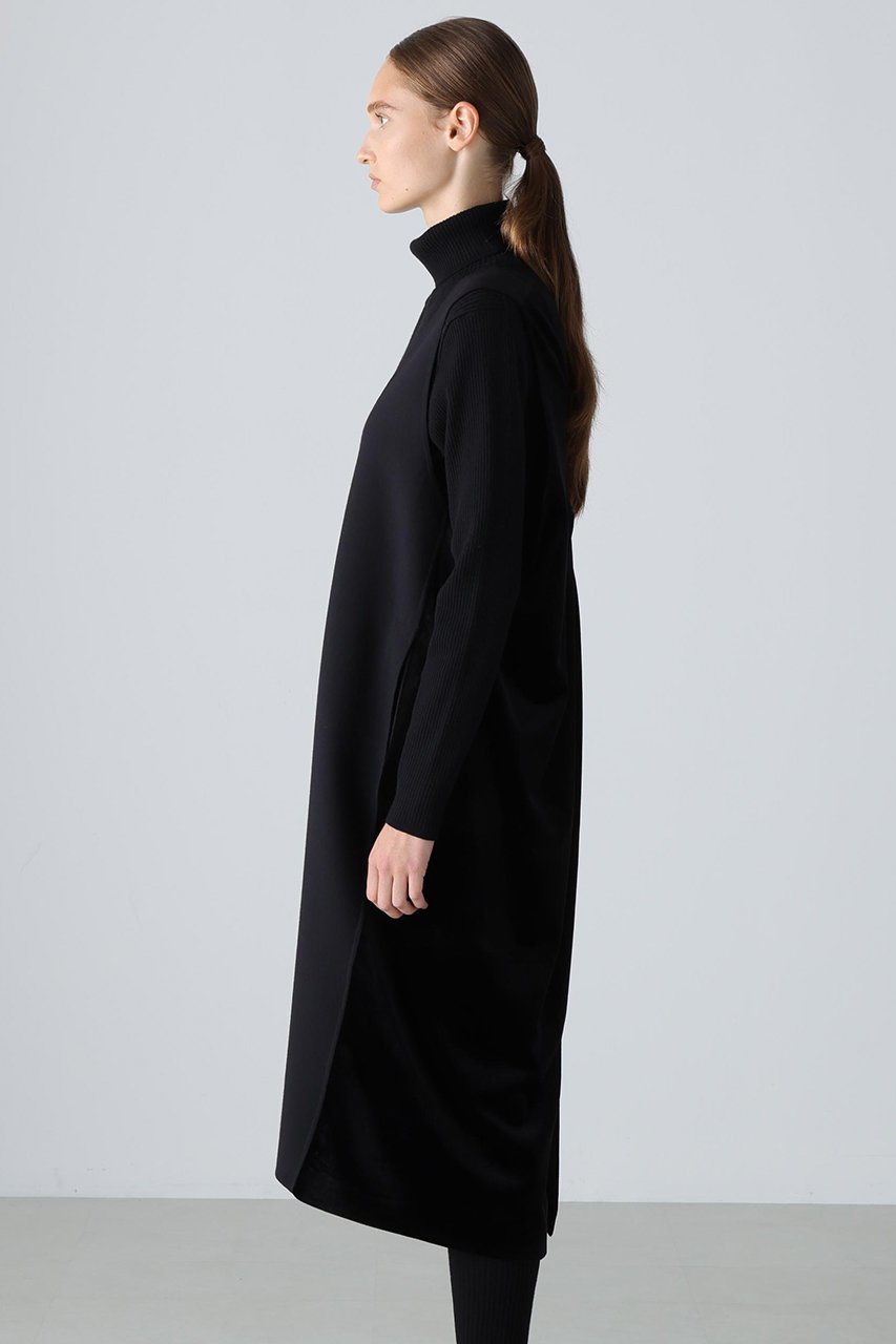【アドーア/ADORE】のウールリバーワンピース 人気、トレンドファッション・服の通販 founy(ファニー) 　ファッション　Fashion　レディースファッション　Fashion for Women　ワンピース　Dresses　チュニック　Tunic Tops & Dresses　ダブル　Double, Double-Breasted　チュニック　Tunic, Long Top　フェイス　Face, Facial Design　ベロア　Velour, Soft Velvet　エレガント 上品　Elegant　新作・新入荷　New Arrivals / New In　other-4|ID: prp329100004717788 ipo3291000000034089944