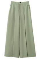 【アドーア/ADORE】のシルキーダブルクロスパンツ 人気、トレンドファッション・服の通販 founy(ファニー) ファッション Fashion レディースファッション Fashion for Women パンツ Pants & Trousers シンプル Simple, Minimal ドレープ Drape, Draping Fabric バランス Balance, Style Balance 再入荷 Restock / Back in Stock thumbnail グリーン|ID: prp329100004717789 ipo3291000000034089955