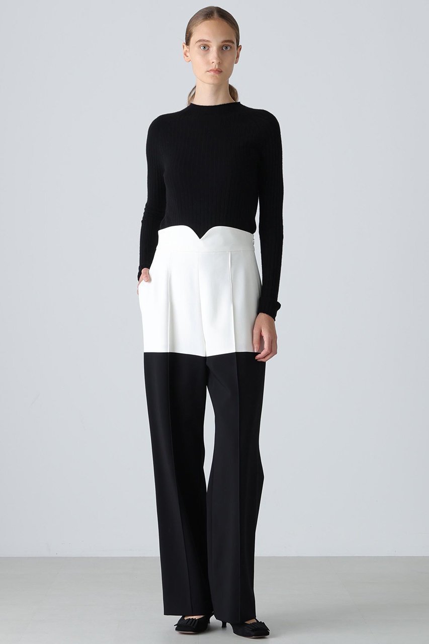 【アドーア/ADORE】のバイカラーWクロスパンツ 人気、トレンドファッション・服の通販 founy(ファニー) ファッション Fashion レディースファッション Fashion for Women パンツ Pants & Trousers コンパクト Compact, Small Size ストレッチ Stretch, Stretchy Fabric ストレート Straight, Straight Cut 再入荷 Restock / Back in Stock other-2|ID: prp329100004717791 ipo3291000000034089968