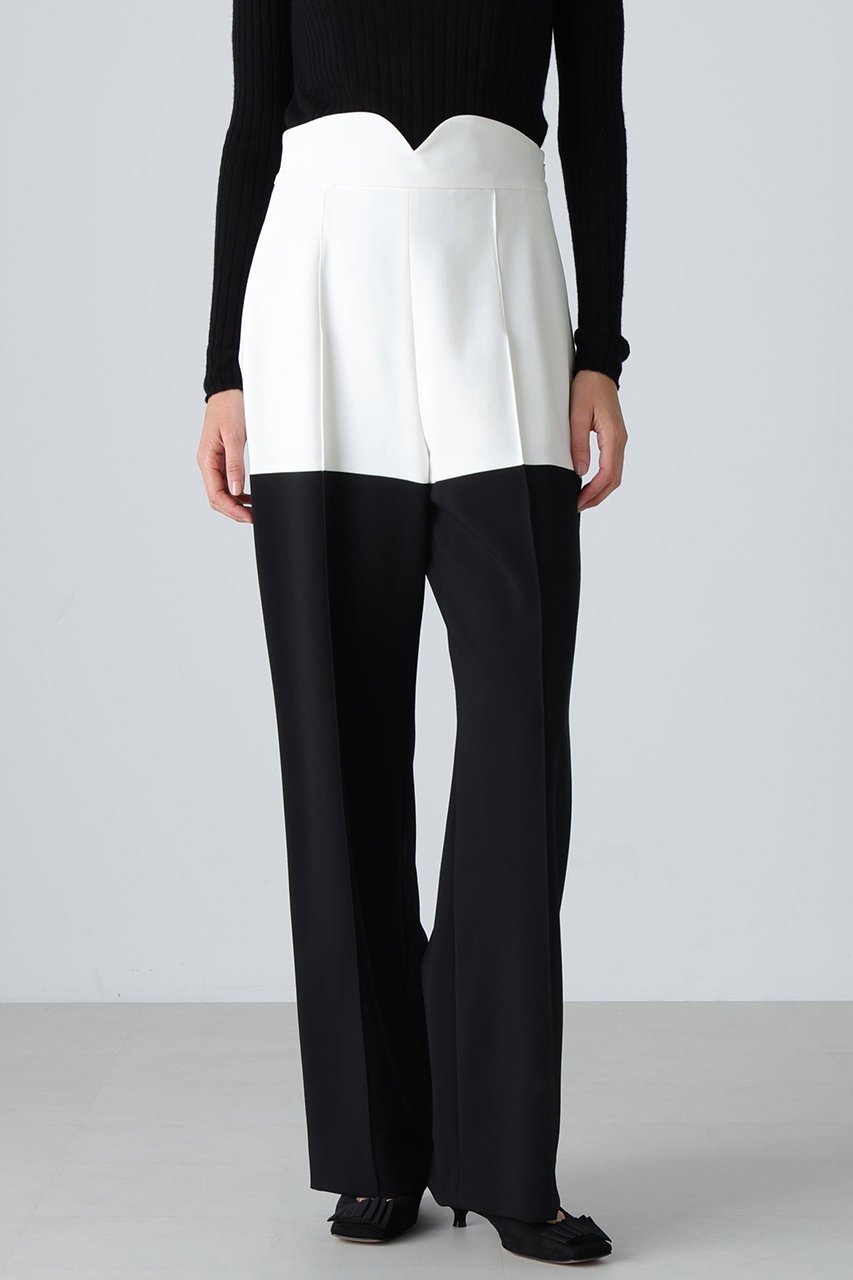 【アドーア/ADORE】のバイカラーWクロスパンツ 人気、トレンドファッション・服の通販 founy(ファニー) ファッション Fashion レディースファッション Fashion for Women パンツ Pants & Trousers コンパクト Compact, Small Size ストレッチ Stretch, Stretchy Fabric ストレート Straight, Straight Cut 再入荷 Restock / Back in Stock other-3|ID: prp329100004717791 ipo3291000000034089969