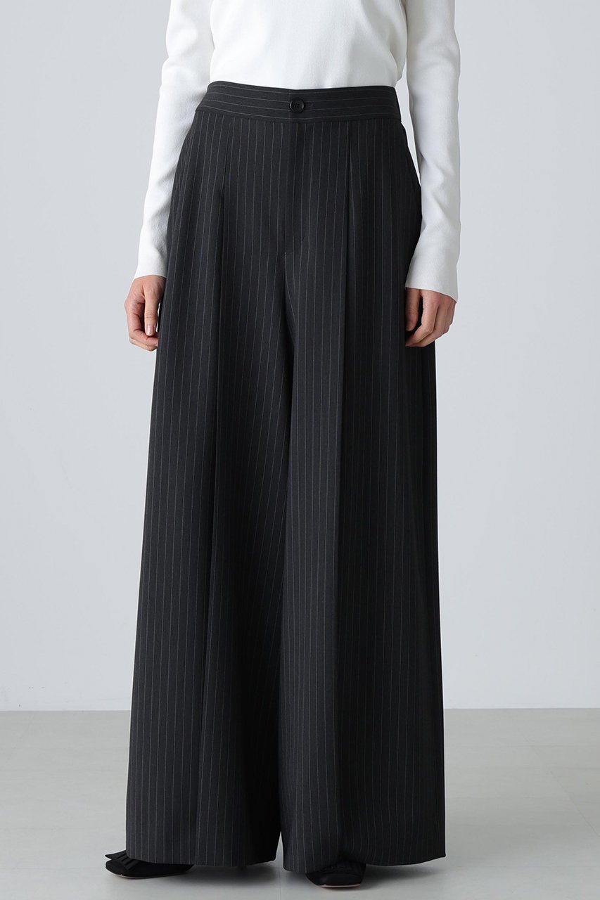 【アドーア/ADORE】の2WAYストライプパンツ 人気、トレンドファッション・服の通販 founy(ファニー) ファッション Fashion レディースファッション Fashion for Women パンツ Pants & Trousers おすすめ Recommended / Our Picks シンプル Simple, Minimal ストライプ Stripe, Striped Pattern セットアップ Set-Up, Coordinated Outfit ドレープ Drape, Draping Fabric 再入荷 Restock / Back in Stock other-6|ID: prp329100004717793 ipo3291000000034089987