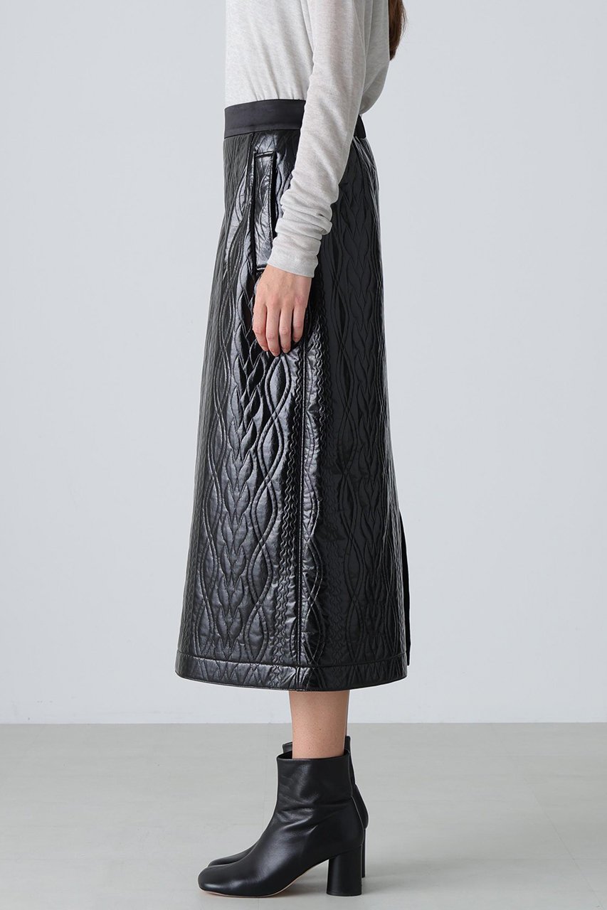 【アドーア/ADORE】のコーティングジャージースカート 人気、トレンドファッション・服の通販 founy(ファニー) 　ファッション　Fashion　レディースファッション　Fashion for Women　スカート　Skirts　ロングスカート　Long Skirts / Maxi & Midi Skirts　コーティング　Coating, Coated Finish　シンプル　Simple, Minimal　ジャカード／ジャガード　Jacquard, Woven Pattern　ロング　Long, Long-Length　エレガント 上品　Elegant　other-6|ID: prp329100004717794 ipo3291000000034090001