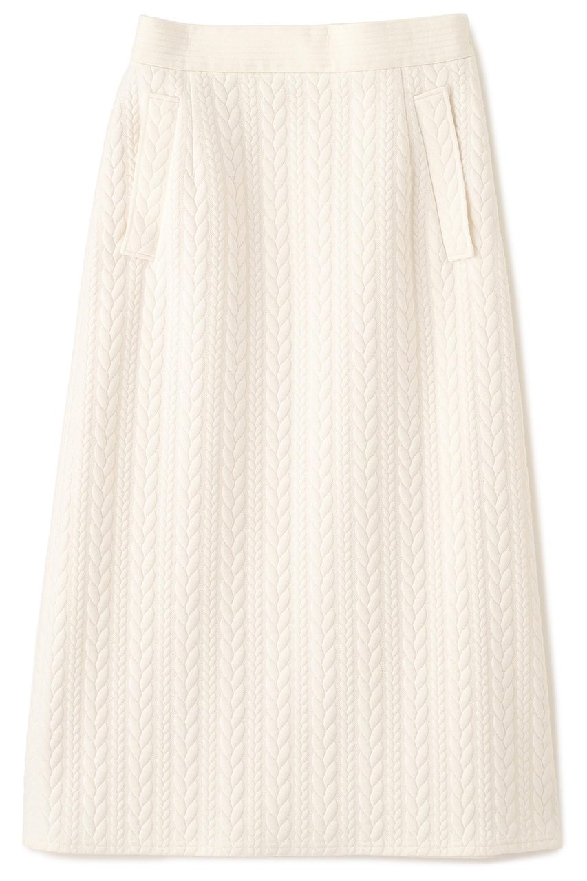 【アドーア/ADORE】のジャガードジャージースカート インテリア・キッズ・メンズ・レディースファッション・服の通販 founy(ファニー) 　ファッション　Fashion　レディースファッション　Fashion for Women　スカート　Skirts　ロングスカート　Long Skirts / Maxi & Midi Skirts　おすすめ　Recommended / Our Picks　カットソー　Cut and Sewn Top　シンプル　Simple, Minimal　ジャカード／ジャガード　Jacquard, Woven Pattern　セットアップ　Set-Up, Coordinated Outfit　ロング　Long, Long-Length　新作・新入荷　New Arrivals / New In　ホワイト|ID: prp329100004717796 ipo3291000000034090008