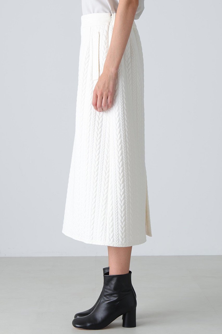 【アドーア/ADORE】のジャガードジャージースカート 人気、トレンドファッション・服の通販 founy(ファニー) 　ファッション　Fashion　レディースファッション　Fashion for Women　スカート　Skirts　ロングスカート　Long Skirts / Maxi & Midi Skirts　おすすめ　Recommended / Our Picks　カットソー　Cut and Sewn Top　シンプル　Simple, Minimal　ジャカード／ジャガード　Jacquard, Woven Pattern　セットアップ　Set-Up, Coordinated Outfit　ロング　Long, Long-Length　新作・新入荷　New Arrivals / New In　other-4|ID: prp329100004717796 ipo3291000000034090013
