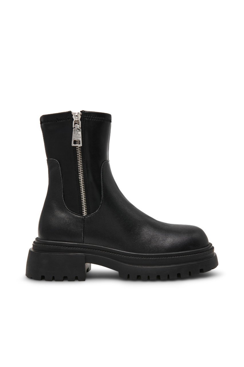【スティーブマデン/STEVE MADDEN】のROADMAP ダブルジップストレッチブーツ インテリア・キッズ・メンズ・レディースファッション・服の通販 founy(ファニー) 　ファッション　Fashion　レディースファッション　Fashion for Women　サイドジップ　Side Zip, Side Zipper　シンプル　Simple, Minimal　ストレッチ　Stretch, Stretchy Fabric　ミドル　Middle Length, Mid Height　メタル　Metal, Metal Parts　ラグジュアリー　Luxury, Elegant　新作・新入荷　New Arrivals / New In　A/W・秋冬　Autumn/Winter　BLK/LEAT|ID: prp329100004717797 ipo3291000000034090020