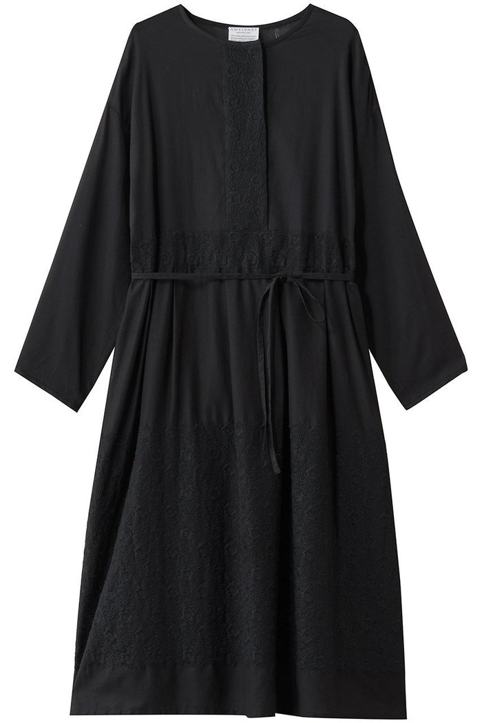 【アンティパスト/ANTIPAST】の花柄刺しゅワンピース インテリア・キッズ・メンズ・レディースファッション・服の通販 founy(ファニー) https://founy.com/ ファッション Fashion レディースファッション Fashion for Women ワンピース Dresses チュニック Tunic Tops & Dresses シューズ Shoes, Footwear チュニック Tunic, Long Top ロング Long, Long-Length 新作・新入荷 New Arrivals / New In |ID: prp329100004717801 ipo3291000000034090046