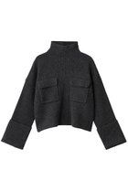 【サクラ/SACRA】のボイルラムウールリブプルオーバー 人気、トレンドファッション・服の通販 founy(ファニー) ファッション Fashion レディースファッション Fashion for Women トップス・カットソー Cut & Sew Tops ニット Knit Tops & Sweaters カジュアルプルオーバー・ニットトップス Pullovers & Knit Tops / Casual Pullovers カフス Cuff Design クロップド Cropped, Short Length トレンド Trend, Trending Now バランス Balance, Style Balance パッチ Patch, Appliqué フラップ Flap, Flap Pocket フロント Front, Front Design ポケット Pocket, Pocket Detail ワイド Wide, Wide Fit 新作・新入荷 New Arrivals / New In thumbnail チャコール|ID: prp329100004717806 ipo3291000000034090079