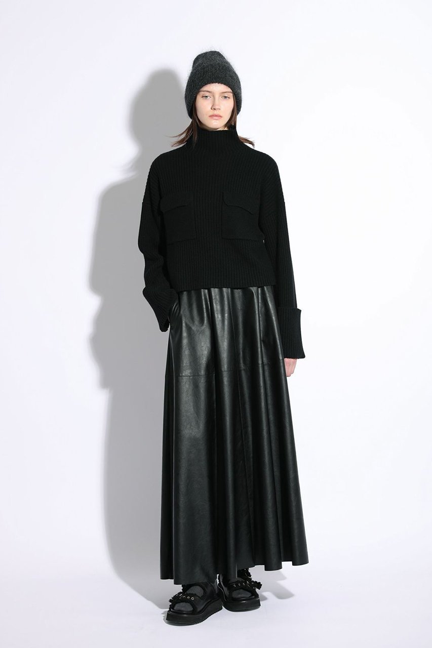 【サクラ/SACRA】のボイルラムウールリブプルオーバー 人気、トレンドファッション・服の通販 founy(ファニー) 　ファッション　Fashion　レディースファッション　Fashion for Women　トップス・カットソー　Cut & Sew Tops　ニット　Knit Tops & Sweaters　カジュアルプルオーバー・ニットトップス　Pullovers & Knit Tops / Casual Pullovers　カフス　Cuff Design　クロップド　Cropped, Short Length　トレンド　Trend, Trending Now　バランス　Balance, Style Balance　パッチ　Patch, Appliqué　フラップ　Flap, Flap Pocket　フロント　Front, Front Design　ポケット　Pocket, Pocket Detail　ワイド　Wide, Wide Fit　新作・新入荷　New Arrivals / New In　other-6|ID: prp329100004717806 ipo3291000000034090089