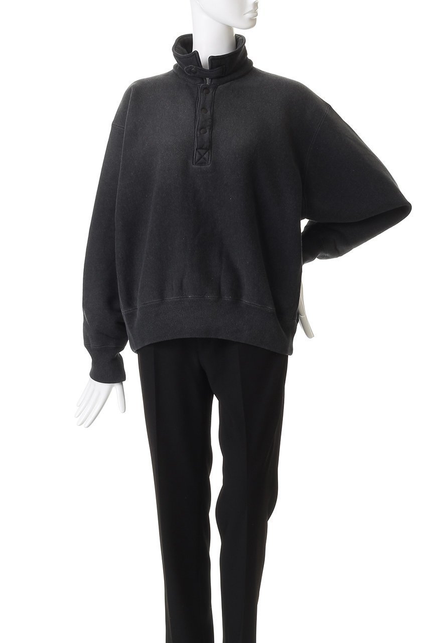 【イレーヴ/YLEVE】のHEAVY ウェイト フリース ブリーチ スナップ プルオーバー 人気、トレンドファッション・服の通販 founy(ファニー) 　ファッション　Fashion　レディースファッション　Fashion for Women　トップス・カットソー　Cut & Sew Tops　シャツ・ブラウス・オフィスカジュアル　Elegant Blouses & Button-Ups　レディースパーカー・カジュアルフーディー　Casual Hoodies & Sweatshirts　ロングTシャツ・Tシャツ　Longline T-Shirts & Tees　カジュアルプルオーバー・ニットトップス　Pullovers & Knit Tops / Casual Pullovers　スウェット・クルーネックトップス　Sweatshirts & Crewnecks / Relaxed Fit Sweat Tops　カットソー・ベーシックTシャツ　Cut-and-Sewn Tops / Stretch Tees & Basics　おすすめ　Recommended / Our Picks　スポーティ　Sporty, Casual Athletic　スラックス　Slacks, Dress Pants　フレア　Flare, Flared　ブリーチ　Bleach, Washed Finish　ボトム　Bottoms, Lower Wear　定番　Standard, Basic Item　other-6|ID: prp329100004717810 ipo3291000000035687620