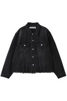 【アンスクリア/INSCRIRE】のデニム ジャケット ブラックユーズド|ID: prp329100004717814 ipo3291000000036228143