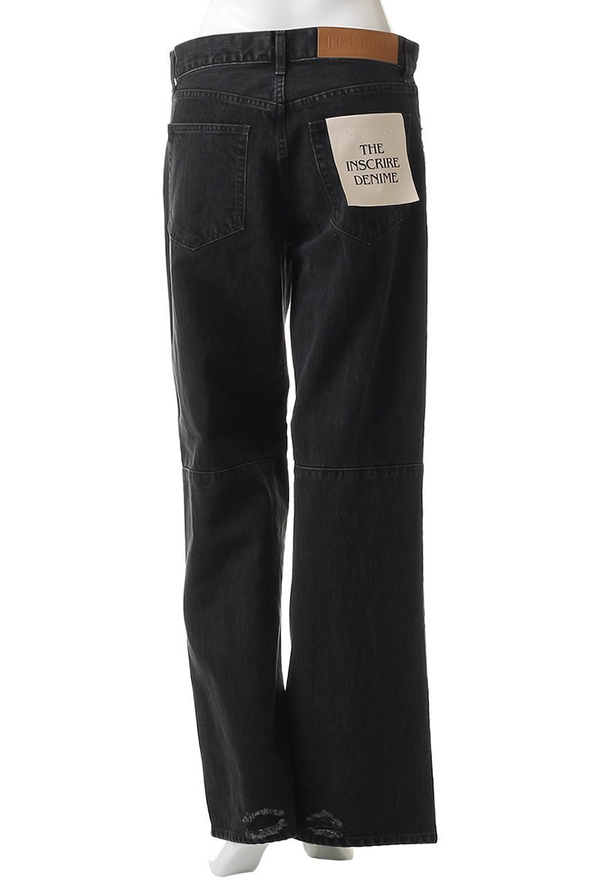 【アンスクリア/INSCRIRE】のルーズ フレア デニムパンツ 人気、トレンドファッション・服の通販 founy(ファニー) 　ファッション　Fashion　レディースファッション　Fashion for Women　パンツ　Pants & Trousers　デニムパンツ・ジーンズ・美脚デニム　Denim Jeans & Pants　デニム　Denim, Jeans Material　フレア　Flare, Flared　リラックス　Relax, Relaxed Fit　ルーズ　Loose, Oversized　定番　Standard, Basic Item　新作・新入荷　New Arrivals / New In　other-4|ID: prp329100004717816 ipo3291000000034090161