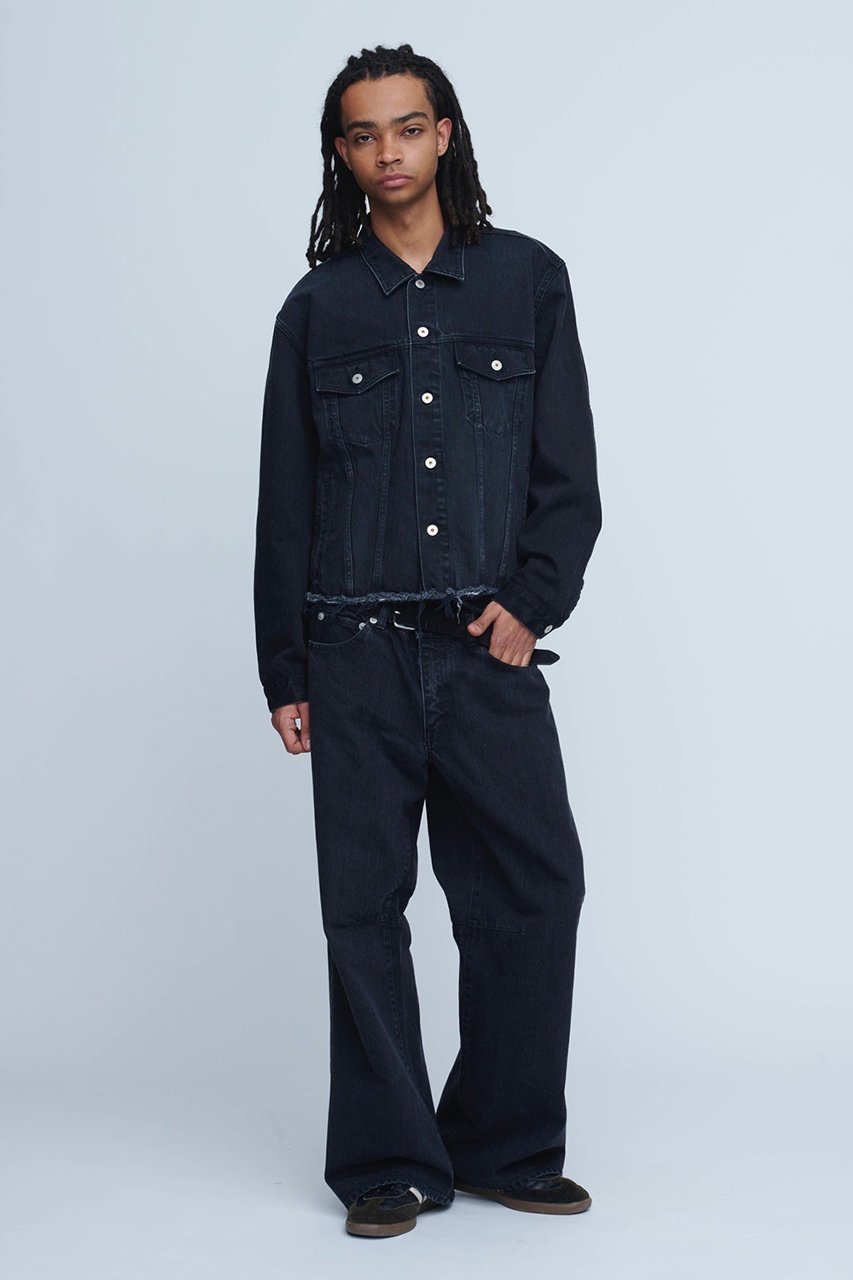 【アンスクリア/INSCRIRE】のルーズ フレア デニムパンツ 人気、トレンドファッション・服の通販 founy(ファニー) 　ファッション　Fashion　レディースファッション　Fashion for Women　パンツ　Pants & Trousers　デニムパンツ・ジーンズ・美脚デニム　Denim Jeans & Pants　デニム　Denim, Jeans Material　フレア　Flare, Flared　リラックス　Relax, Relaxed Fit　ルーズ　Loose, Oversized　定番　Standard, Basic Item　新作・新入荷　New Arrivals / New In　other-7|ID: prp329100004717816 ipo3291000000034090165