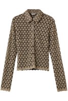 【クラネ/CLANE】の3D FLOWER LACE SHIRT/シャツ 人気、トレンドファッション・服の通販 founy(ファニー) ファッション Fashion レディースファッション Fashion for Women トップス・カットソー Cut & Sew Tops シャツ・ブラウス・オフィスカジュアル Elegant Blouses & Button-Ups カーディガン Cardigan, Knitwear スカラップ Scallop, Scalloped Edge スリーブ Sleeve, Long Sleeve / Short Sleeve バランス Balance, Style Balance フェミニン Feminine, Girly フラワー Flower, Floral ボトム Bottoms, Lower Wear レース Lace, Lace Fabric ロング Long, Long-Length ヴィンテージ Vintage Style |ID:prp329100004717823