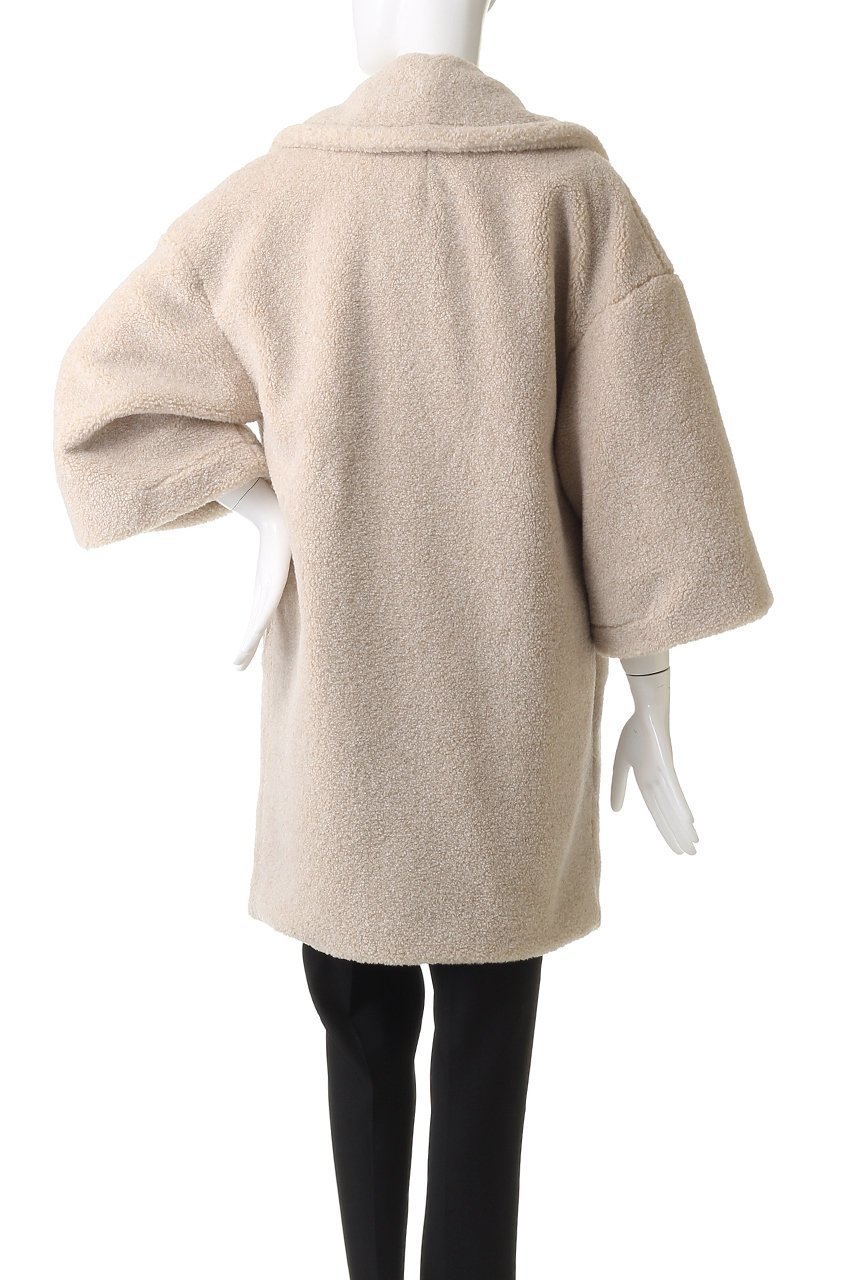 【ヘルノ/HERNO】のボアコート 人気、トレンドファッション・服の通販 founy(ファニー) 　ファッション　Fashion　レディースファッション　Fashion for Women　アウター　Coat / Outerwear Collection　コート・ロングコート・ピーコート　Long Coats, Peacoats & More　ショート　Short, Short Length　ポンチョ　Poncho, Cape Style　新作・新入荷　New Arrivals / New In　other-4|ID: prp329100004717825 ipo3291000000034090212