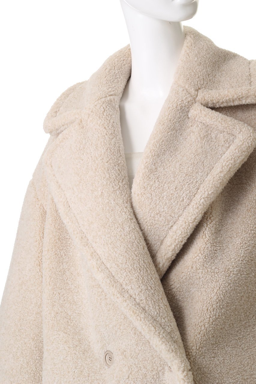 【ヘルノ/HERNO】のボアコート 人気、トレンドファッション・服の通販 founy(ファニー) 　ファッション　Fashion　レディースファッション　Fashion for Women　アウター　Coat / Outerwear Collection　コート・ロングコート・ピーコート　Long Coats, Peacoats & More　ショート　Short, Short Length　ポンチョ　Poncho, Cape Style　新作・新入荷　New Arrivals / New In　other-5|ID: prp329100004717825 ipo3291000000034090214