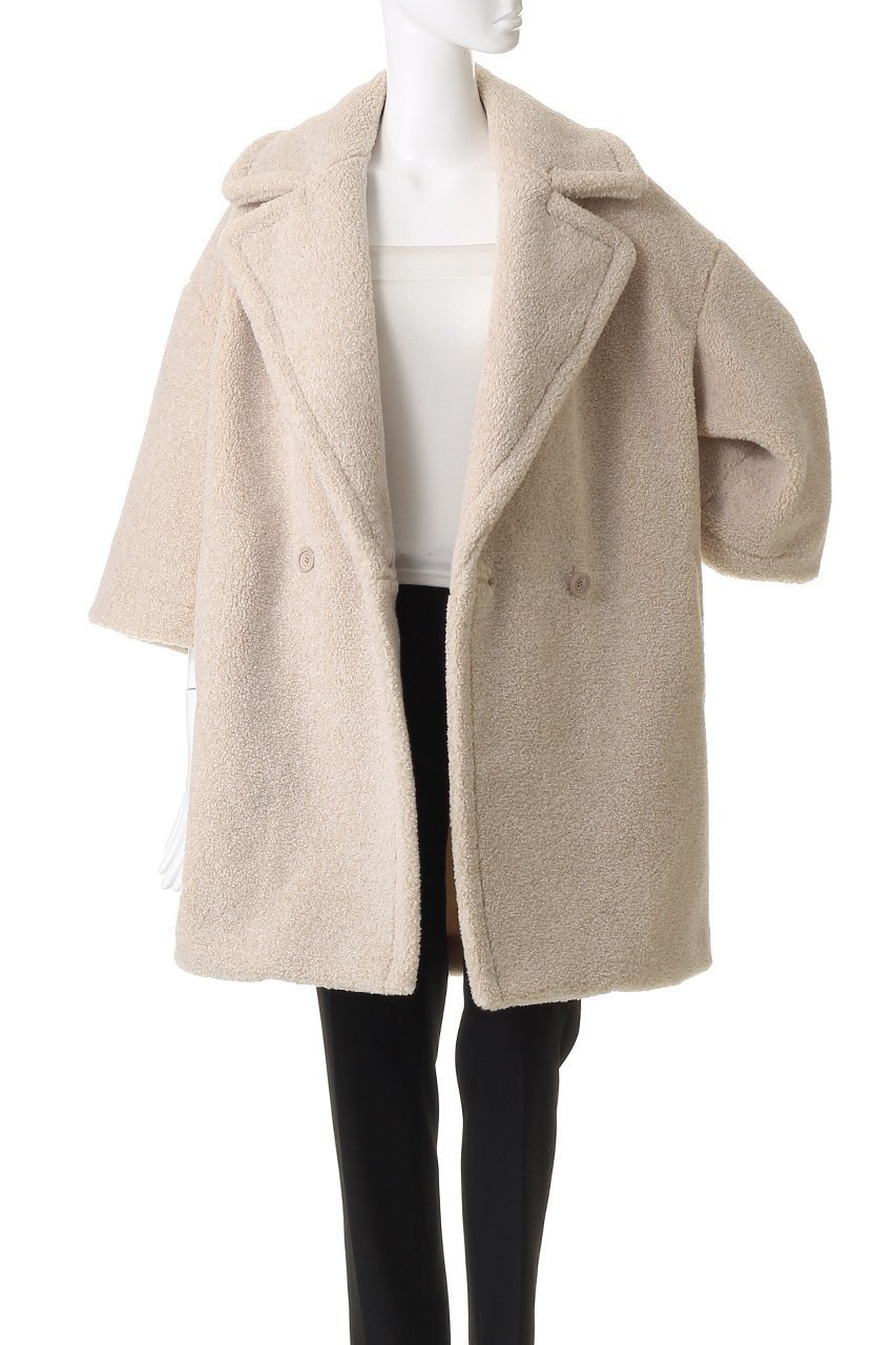 【ヘルノ/HERNO】のボアコート 人気、トレンドファッション・服の通販 founy(ファニー) 　ファッション　Fashion　レディースファッション　Fashion for Women　アウター　Coat / Outerwear Collection　コート・ロングコート・ピーコート　Long Coats, Peacoats & More　ショート　Short, Short Length　ポンチョ　Poncho, Cape Style　新作・新入荷　New Arrivals / New In　other-7|ID: prp329100004717825 ipo3291000000034090216
