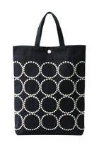 【ミナ ペルホネン/mina perhonen / KIDS】の【Kids】kanssa tote トートバッグ M ネイビー|ID:prp329100004717828