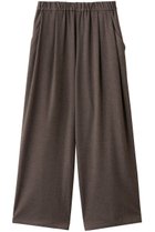 【フローレント/FLORENT】の2WAYストレッチ ソフトフランネル ワイドパンツ ブラウン|ID: prp329100004717830 ipo3291000000035726674