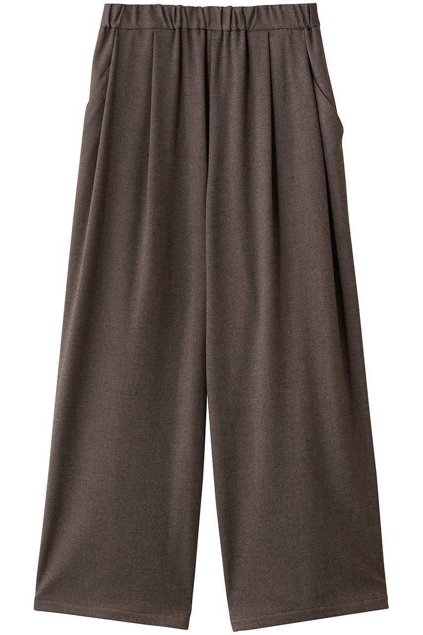 【フローレント/FLORENT】の2WAYストレッチ ソフトフランネル ワイドパンツ インテリア・キッズ・メンズ・レディースファッション・服の通販 founy(ファニー) 　ファッション　Fashion　レディースファッション　Fashion for Women　パンツ　Pants & Trousers　ストレッチ　Stretch, Stretchy Fabric　ワイド　Wide, Wide Fit　旅行　Travel　ブラウン|ID: prp329100004717830 ipo3291000000035726674