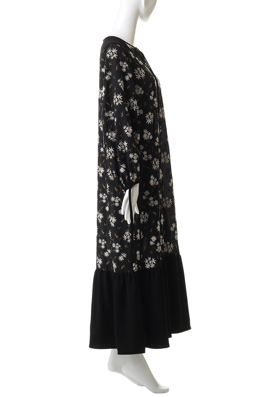 【ロキト/LOKITHO】のフラワー エンブロイダリー リボン ドレス 人気、トレンドファッション・服の通販 founy(ファニー) ファッション Fashion レディースファッション Fashion for Women ワンピース Dresses フォーマル・パーティードレス・結婚式用ドレス Elegant & Casual Dresses チュニック Tunic Tops & Dresses エンブロイダリー Embroidery Design チュニック Tunic, Long Top ドレス Dress, One-Piece フラワー Flower, Floral フリル Frill, Ruffle リボン Ribbon, Bow ロング Long, Long-Length エレガント 上品 Elegant 無地 Plain, Solid Color other-3|ID: prp329100004717841 ipo3291000000035583865