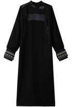 【ロキト/LOKITHO】のコード エンブロイダリー パネル ドレス 人気、トレンドファッション・服の通販 founy(ファニー) ファッション Fashion レディースファッション Fashion for Women ワンピース Dresses フォーマル・パーティードレス・結婚式用ドレス Elegant & Casual Dresses チュニック Tunic Tops & Dresses エンブロイダリー Embroidery Design チュニック Tunic, Long Top デコルテ Décolleté, Neckline ドレス Dress, One-Piece パーティ Party, Party Style ロング Long, Long-Length 結婚式 Wedding thumbnail ブラックホワイト|ID: prp329100004717843 ipo3291000000035833828