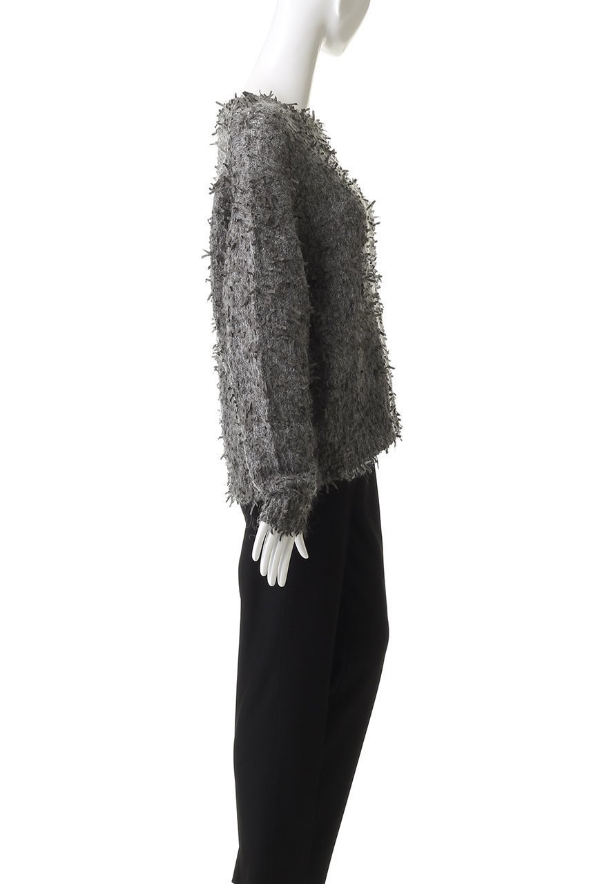 【ルームエイト/Room no.8】のRIBBON-YARN クルー トップス 人気、トレンドファッション・服の通販 founy(ファニー) 　ファッション　Fashion　レディースファッション　Fashion for Women　トップス・カットソー　Cut & Sew Tops　ニット　Knit Tops & Sweaters　カジュアルプルオーバー・ニットトップス　Pullovers & Knit Tops / Casual Pullovers　ラグジュアリー　Luxury, Elegant　今季　This Season, Current Season　新作・新入荷　New Arrivals / New In　other-3|ID: prp329100004717852 ipo3291000000034090397