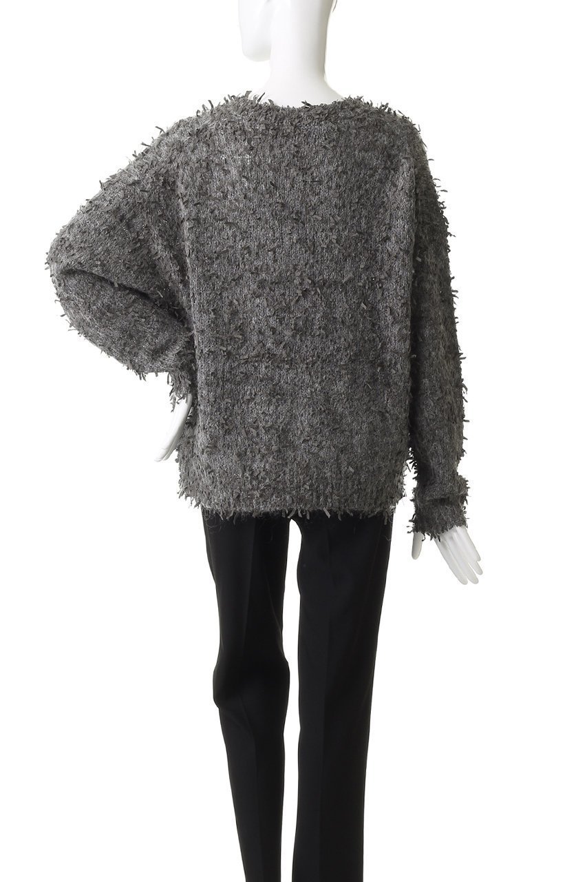 【ルームエイト/Room no.8】のRIBBON-YARN クルー トップス 人気、トレンドファッション・服の通販 founy(ファニー) 　ファッション　Fashion　レディースファッション　Fashion for Women　トップス・カットソー　Cut & Sew Tops　ニット　Knit Tops & Sweaters　カジュアルプルオーバー・ニットトップス　Pullovers & Knit Tops / Casual Pullovers　ラグジュアリー　Luxury, Elegant　今季　This Season, Current Season　新作・新入荷　New Arrivals / New In　other-4|ID: prp329100004717852 ipo3291000000034090398