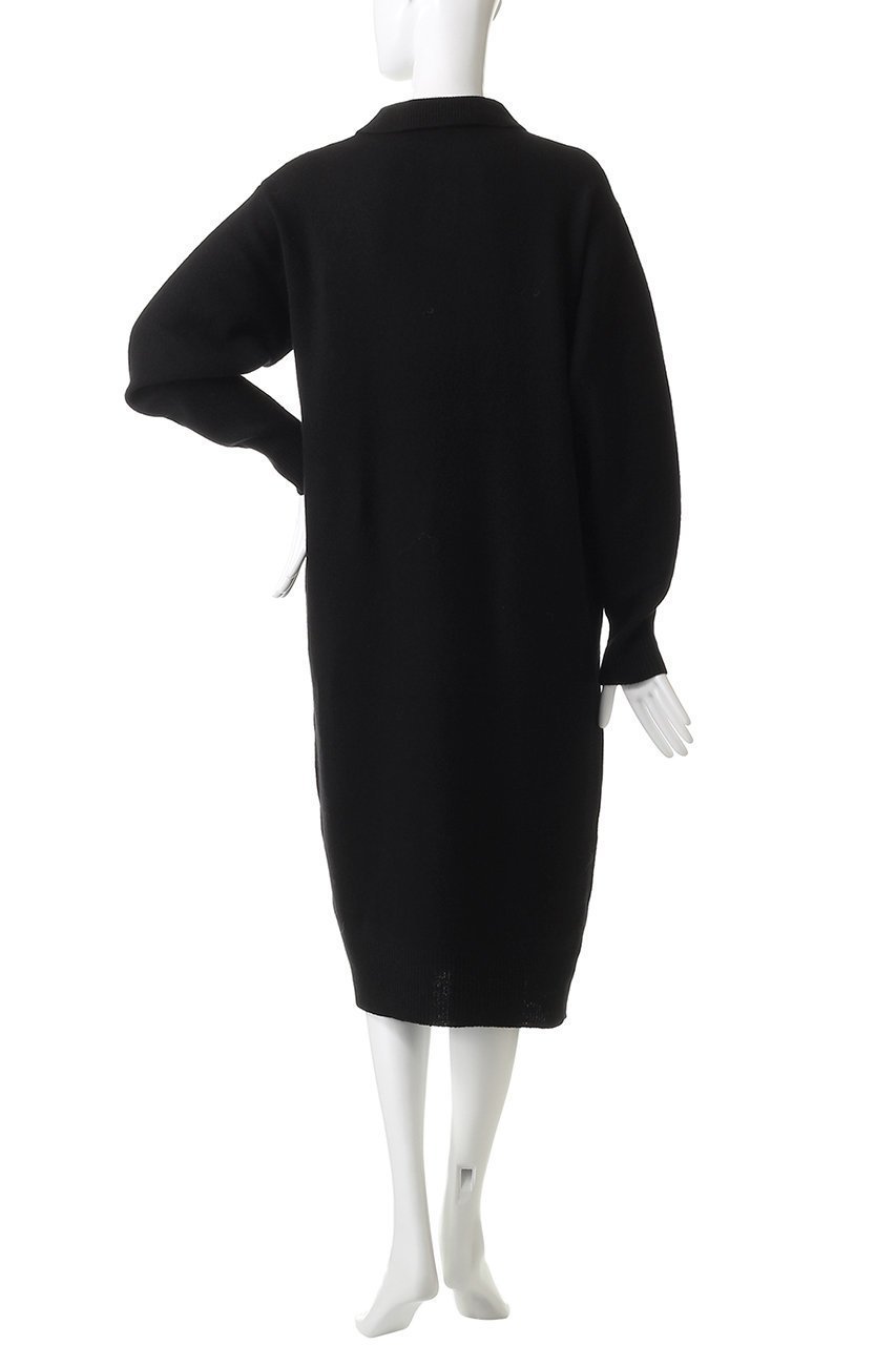 【ルームエイト/Room no.8】のWOOL パールボタン ポロ ドレス 人気、トレンドファッション・服の通販 founy(ファニー) 　ファッション　Fashion　レディースファッション　Fashion for Women　ワンピース　Dresses　フォーマル・パーティードレス・結婚式用ドレス　Elegant & Casual Dresses　チュニック　Tunic Tops & Dresses　クラシカル　Classical, Vintage-Inspired　シューズ　Shoes, Footwear　ストレート　Straight, Straight Cut　スニーカー　Sneakers, Trainers　スポーティ　Sporty, Casual Athletic　チュニック　Tunic, Long Top　ドレス　Dress, One-Piece　バランス　Balance, Style Balance　パール　Pearl, Pearl Accent　ロング　Long, Long-Length　other-4|ID: prp329100004717854 ipo3291000000035833851