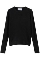 【エリオポール/heliopole】の【THREE DOTS】ルレックスリブニットTEE ブラック|ID: prp329100004717868 ipo3291000000034090494