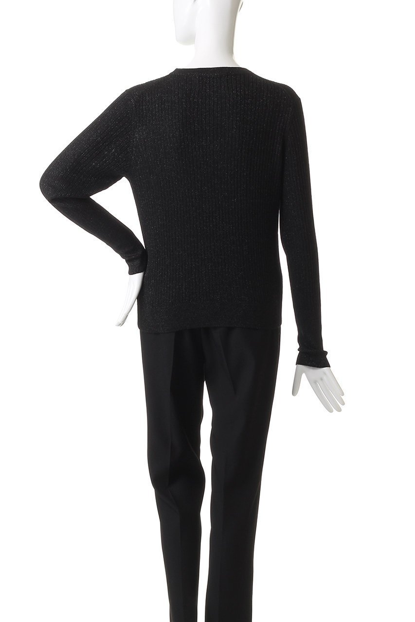 【エリオポール/heliopole】の【THREE DOTS】ルレックスリブニットTEE 人気、トレンドファッション・服の通販 founy(ファニー) 　ファッション　Fashion　レディースファッション　Fashion for Women　トップス・カットソー　Cut & Sew Tops　ニット　Knit Tops & Sweaters　カジュアルプルオーバー・ニットトップス　Pullovers & Knit Tops / Casual Pullovers　インナー　Innerwear　ジャケット　Jacket, Outerwear　スリーブ　Sleeve, Long Sleeve / Short Sleeve　ベーシック　Basic, Essential　ロング　Long, Long-Length　エレガント 上品　Elegant　新作・新入荷　New Arrivals / New In　A/W・秋冬　Autumn/Winter　other-4|ID: prp329100004717868 ipo3291000000034090500