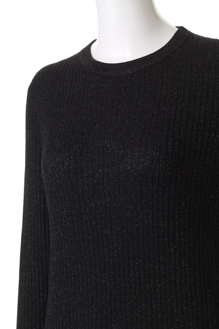 【エリオポール/heliopole】の【THREE DOTS】ルレックスリブニットTEE 人気、トレンドファッション・服の通販 founy(ファニー) 　ファッション　Fashion　レディースファッション　Fashion for Women　トップス・カットソー　Cut & Sew Tops　ニット　Knit Tops & Sweaters　カジュアルプルオーバー・ニットトップス　Pullovers & Knit Tops / Casual Pullovers　インナー　Innerwear　ジャケット　Jacket, Outerwear　スリーブ　Sleeve, Long Sleeve / Short Sleeve　ベーシック　Basic, Essential　ロング　Long, Long-Length　エレガント 上品　Elegant　新作・新入荷　New Arrivals / New In　A/W・秋冬　Autumn/Winter　other-5|ID: prp329100004717868 ipo3291000000034090502