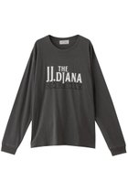 【エリオポール/heliopole】の【J.J.Mercer】JJ DIANA ロングスリーブTシャツ 人気、トレンドファッション・服の通販 founy(ファニー) ファッション Fashion レディースファッション Fashion for Women トップス・カットソー Cut & Sew Tops シャツ・ブラウス・オフィスカジュアル Elegant Blouses & Button-Ups ロングTシャツ・Tシャツ Longline T-Shirts & Tees カットソー・ベーシックTシャツ Cut-and-Sewn Tops / Stretch Tees & Basics インナー Innerwear グラフィック Graphic, Graphic Design スリーブ Sleeve, Long Sleeve / Short Sleeve リラックス Relax, Relaxed Fit ロング Long, Long-Length 新作・新入荷 New Arrivals / New In thumbnail チャコールグレー|ID: prp329100004717873 ipo3291000000034090520