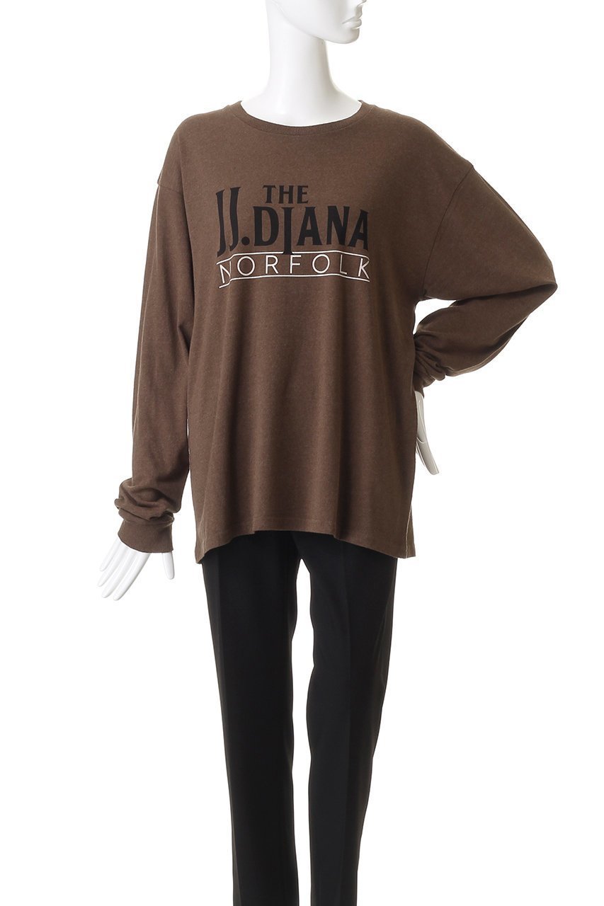 【エリオポール/heliopole】の【J.J.Mercer】JJ DIANA ロングスリーブTシャツ 人気、トレンドファッション・服の通販 founy(ファニー) 　ファッション　Fashion　レディースファッション　Fashion for Women　トップス・カットソー　Cut & Sew Tops　シャツ・ブラウス・オフィスカジュアル　Elegant Blouses & Button-Ups　ロングTシャツ・Tシャツ　Longline T-Shirts & Tees　カットソー・ベーシックTシャツ　Cut-and-Sewn Tops / Stretch Tees & Basics　インナー　Innerwear　グラフィック　Graphic, Graphic Design　スリーブ　Sleeve, Long Sleeve / Short Sleeve　リラックス　Relax, Relaxed Fit　ロング　Long, Long-Length　新作・新入荷　New Arrivals / New In　other-2|ID: prp329100004717873 ipo3291000000034090524