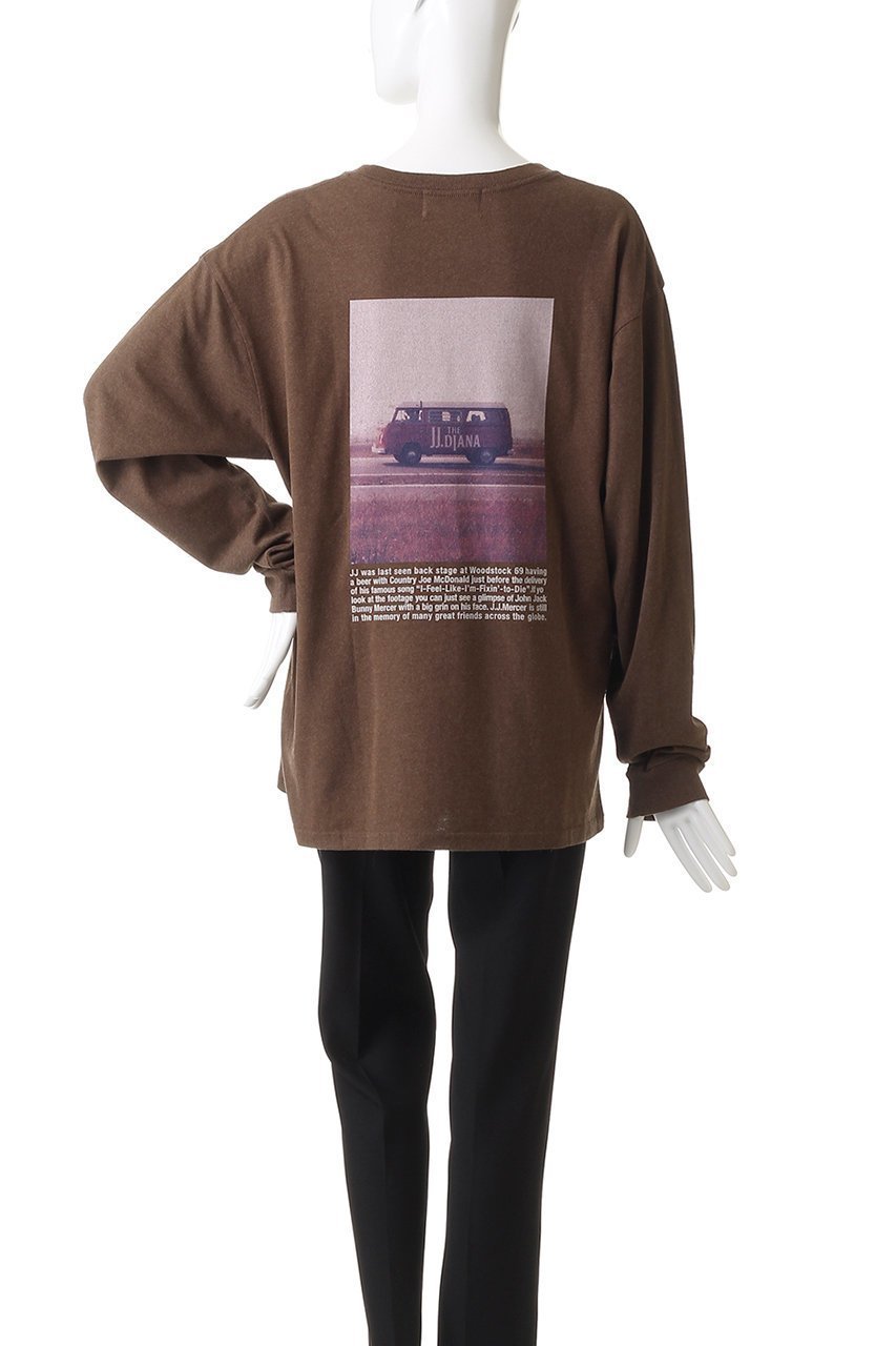 【エリオポール/heliopole】の【J.J.Mercer】JJ DIANA ロングスリーブTシャツ 人気、トレンドファッション・服の通販 founy(ファニー) 　ファッション　Fashion　レディースファッション　Fashion for Women　トップス・カットソー　Cut & Sew Tops　シャツ・ブラウス・オフィスカジュアル　Elegant Blouses & Button-Ups　ロングTシャツ・Tシャツ　Longline T-Shirts & Tees　カットソー・ベーシックTシャツ　Cut-and-Sewn Tops / Stretch Tees & Basics　インナー　Innerwear　グラフィック　Graphic, Graphic Design　スリーブ　Sleeve, Long Sleeve / Short Sleeve　リラックス　Relax, Relaxed Fit　ロング　Long, Long-Length　新作・新入荷　New Arrivals / New In　other-4|ID: prp329100004717873 ipo3291000000034090527