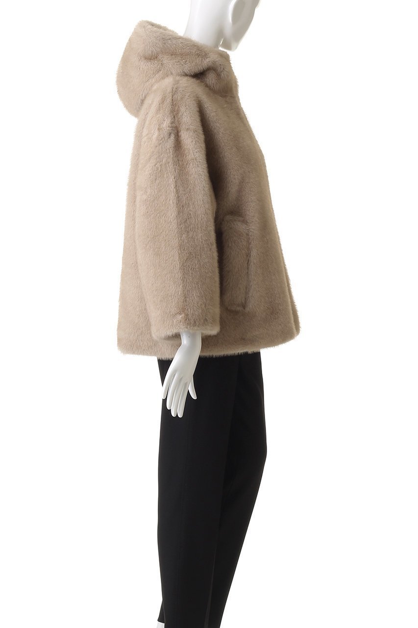 【エリオポール/heliopole】のミンク調フェイクファーフーディーブルゾン 人気、トレンドファッション・服の通販 founy(ファニー) 　ファッション　Fashion　レディースファッション　Fashion for Women　アウター　Coat / Outerwear Collection　レディースジャケット・軽アウター　Jackets　ブルゾンジャケット・スポーティアウター　Blouson Jackets　ジャケット　Jacket, Outerwear　ドローコード　Drawcord, Drawstring Cord　フェイクファー　Faux Fur, Imitation Fur　ブルゾン　Blouson, Bomber Jacket　ラグジュアリー　Luxury, Elegant　other-3|ID: prp329100004717876 ipo3291000000035583947