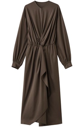 【エリオポール/heliopole】のダブルジャージーラッフルドレス 人気、トレンドファッション・服の通販 founy(ファニー) ファッション Fashion レディースファッション Fashion for Women ワンピース Dresses フォーマル・パーティードレス・結婚式用ドレス Elegant & Casual Dresses チュニック Tunic Tops & Dresses チュニック Tunic, Long Top ツイスト Tweed, Tweed Fabric ドレス Dress, One-Piece フロント Front, Front Design ラッフル Ruffle, Frill ロング Long, Long-Length エレガント 上品 Elegant 新作・新入荷 New Arrivals / New In |ID:prp329100004717878